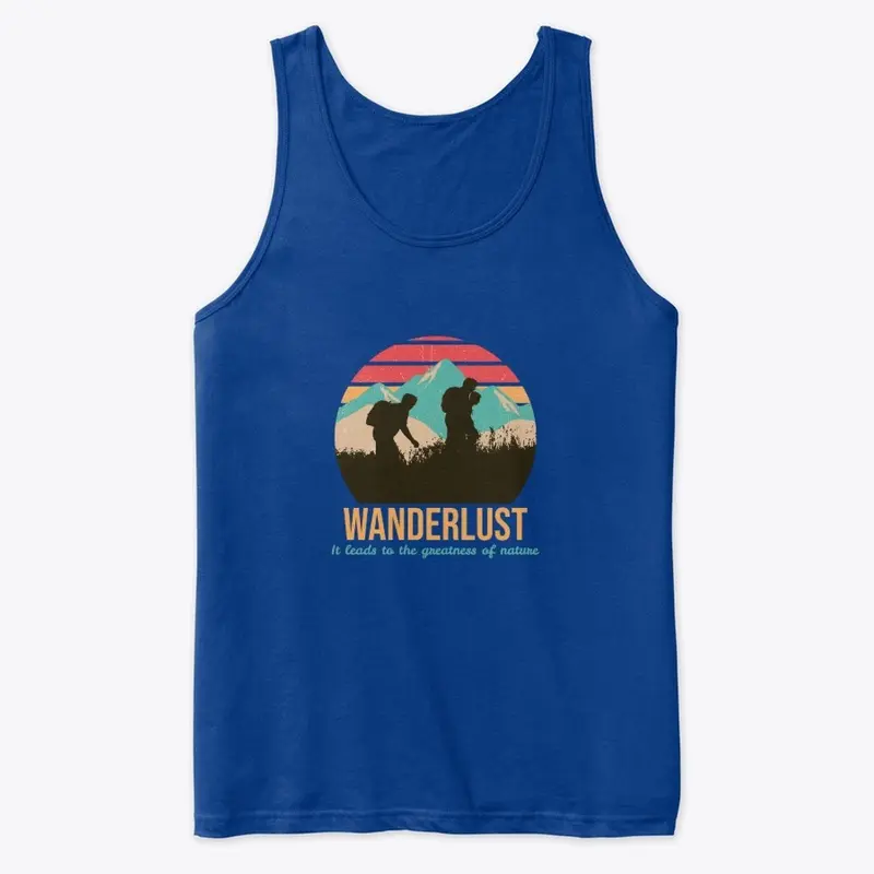 Wanderlust rock climbing design